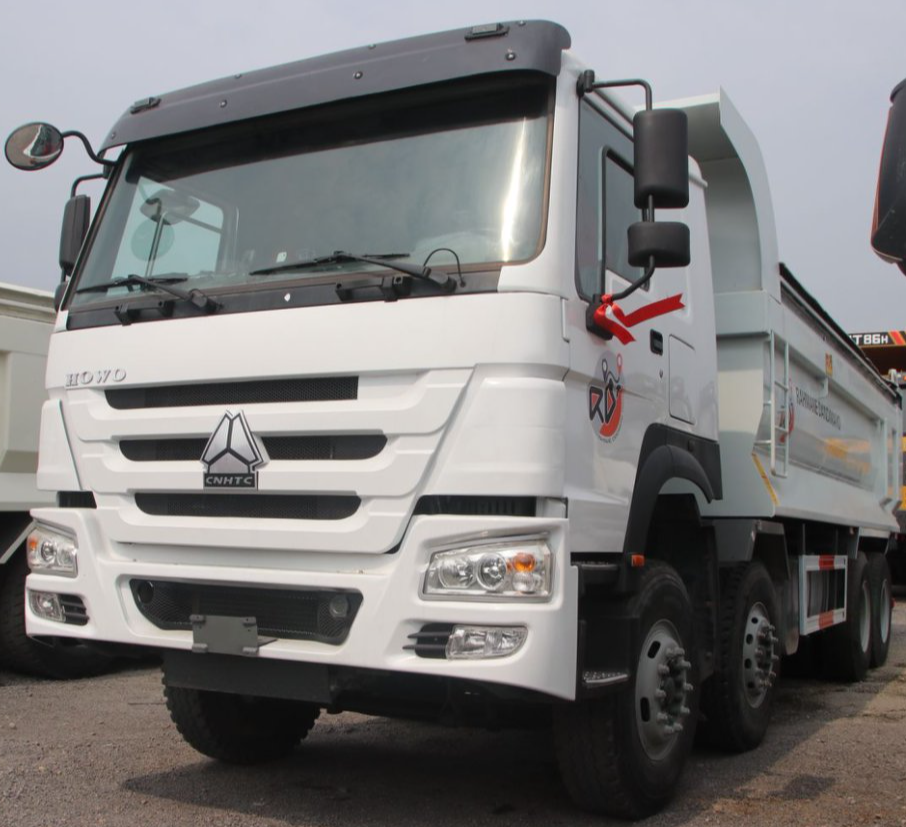 USED HOWO 371 LARGE PUMP ENGINE DUMP TRUCKS