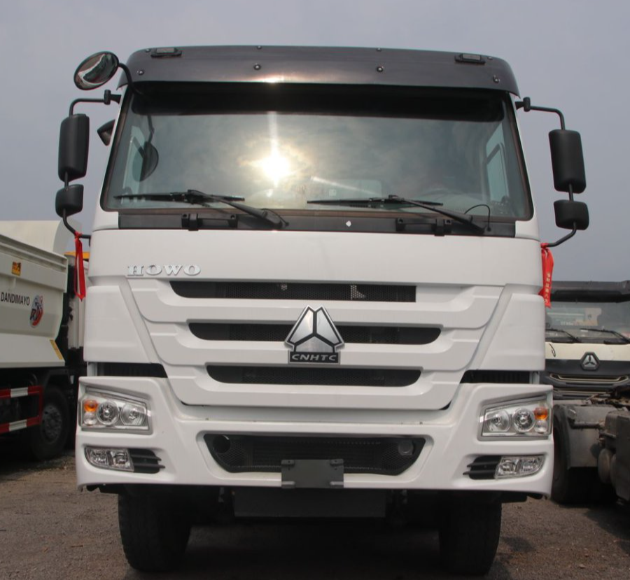 USED HOWO 371 LARGE PUMP ENGINE DUMP TRUCKS