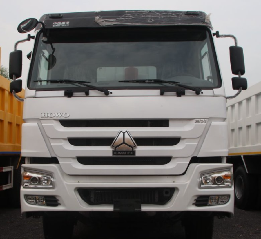 Howo 371 Dump Trucks Large Pump Engine