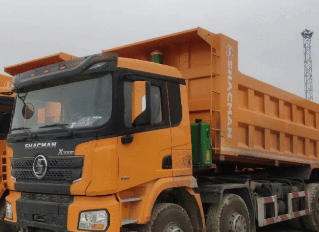 Used Shacman Dump Trucks X3000 Yellow