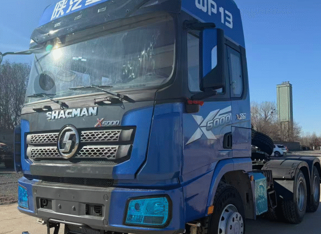 Used Shacman Tractor Trucks X5000 Blue