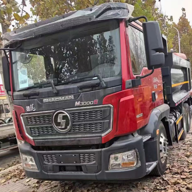 Used Shacman Dump Trucks M3000S Red