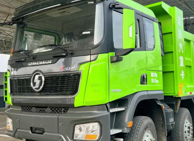 Used Shacman Dump Trucks X5000 Green