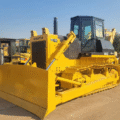 How Used Shantui Bulldozers Work Together with Excavators and Loaders